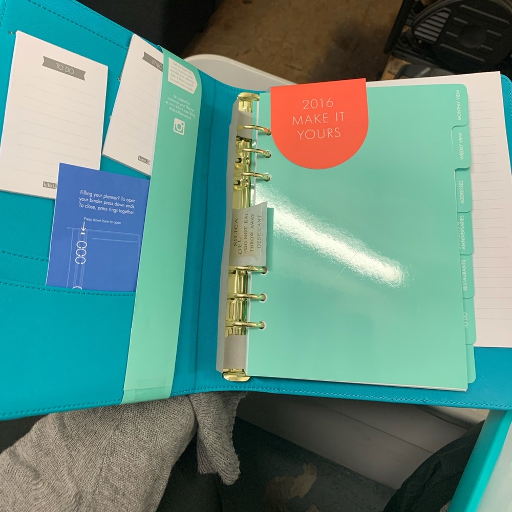 Large A5 live what you love planner kikki.k
